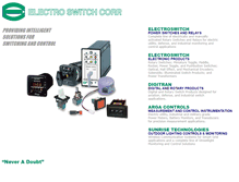 Tablet Screenshot of electroswitch.com